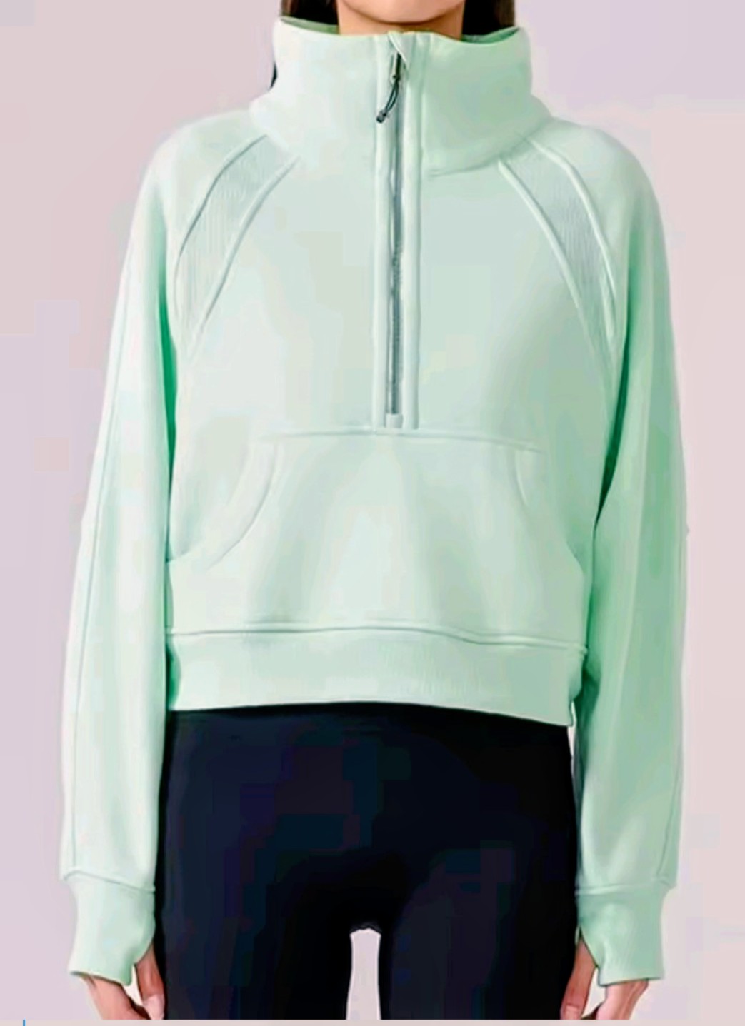Half Zip Sweatshirt
