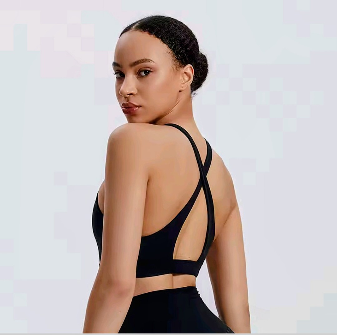 Sports Bra Cross Back